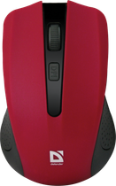 Миша Defender Accura MM-935, Red/Black, USB (52937)