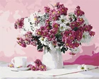 Картина за номерами Натюрморт у рожевих тонах (BS8746) Brushme 40x50 см Brushme