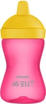 Чашка-непроливайка Philips Avent с твердым носиком Розовая 300 мл (SCF804/04) - изображение 1