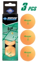 М'ячі для настільного тенісу Donic Elite 1* (3 шт) (608318) Orange