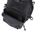 Рюкзак сумка тактическая военная а 6 литров 600D Plus Прочная и универсальная Black - изображение 2
