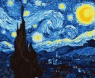 Картины по номерам "Звездная ночь" Artissimo холст на подрамнике 50x60 см PNX7599