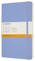 Блокнот Moleskine Classic середній 13 x 21 см в лінію блакитна гортензія м'який