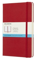 Блокнот Moleskine Classic середній 13&nbsp;x 21 см в крапку червоний