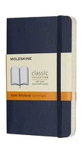 Блокнот Moleskine Classic 9 х 14 см в лінію сапфір м'яка який