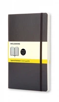 Блокнот Moleskine Classic 9 х 14 см в клітинку чорний м'яка який