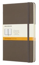 Блокнот Moleskine Classic середній 13 x 21 см в лінію коричневий