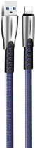 Кабель ColorWay USB - Apple Lightning (zinc alloy) 2.4А 1 м Blue (CW-CBUL010-BL)