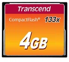 Карта памяти Transcend 4GB CF 133X (TS4GCF133)