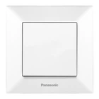 Выключатель "Panasonic Arkedia Slim", одноклавишный, белый WNTC00012WH-UA