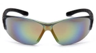 Захисні окуляри Pyramex Trulock (multi mirror) дзеркальні, синьо-зелені - зображення 2