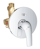 Cмеситель скрытого монтажа с переключателем потока GROHE START CURVE хром латунь 163мм 29115000