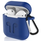Чехол Silicone Case Carabine для AirPods Dark Blue (28) темно синий