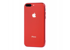 Чохол скляний Glass case для iPhone 7 Plus (01) Red червоний