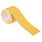 Кінезіо тейп пластир Kinesio Tape SP-Sport 5504-5 ширина 5см довжина 5м Yellow - зображення 3