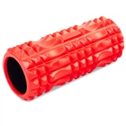 Масажний ролик для рук та ніг ролер Grid 3D Roller Zelart 5712 Red довжина 33 см