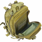Рюкзак тактический патрульный рейдовый Silver Knight 3P 35 литров Olive - изображение 5