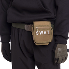 Сумка тактична багатоцільова на пояс Silver Knight Swat Khaki - зображення 7