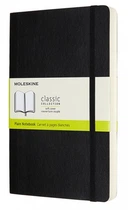 Блокнот Moleskine Classic Expanded середній 13&nbsp;x 21 см нелінований чорний м'який