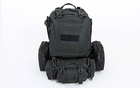 Тактичний рейдовий рюкзак 55L SILVER KNIGHT 213 чорний - зображення 3