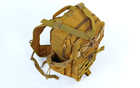 Рюкзак тактический патрульный однолямочный SILVER KNIGHT 5386 30 литров хаки - изображение 5