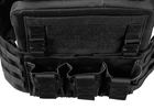 Плитоноска-тактический военный жилет SOETAC MULTICAM с подсумками под три рожка , системой MOLLE и разгрузками Черный VT0361 - изображение 9