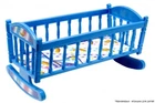 Кроватка для куклы Барби S0013 качалка S0013(Blue)