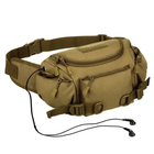 Штурмовая армейская тактическая сумка 2 в 1 Защитник 138 хаки - изображение 9