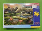 Пазли Castorland. Світ динозаврів на 100 елементів