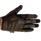 Перчатки тактические военные-армейские сенсорные M-PACT с защитой костяшек кулака дышащие, боевые L Оливковый MPTZ72008 - изображение 3