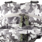 Рюкзак міський KAKA KA-666 Camouflage Grey з вологозахистом - зображення 3