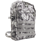 Рюкзак міський KAKA KA-666 Camouflage Grey з вологозахистом - зображення 15