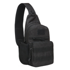 Рюкзак тактичний на одне плече AOKALI Outdoor A14 20L Black - зображення 7