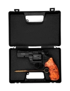 Револьвер Флобера Stalker S 3" черный (барабан силумин, пластик под дерево) - изображение 5