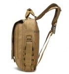 Сумка-рюкзак тактическая TacticBag A28 30 л Песочная (gr_014531) - изображение 3