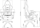Игровое кресло 2E Gaming Chair BUSHIDO White/Black (2E-GC-BUS-WT) - изображение 12