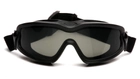 Тактичні окуляри-маска Pyramex V2G-XP (gray) (insert) сірі - зображення 2