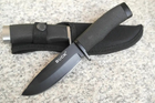 Нож охотничий финка Buck Black 56HRC 440C - изображение 1