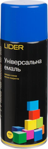 Аерозольна емаль Лідер,Темно-синя 5022, 400мл