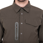 Чоловіча тактична військова бойова сорочка з довгим рукавом для полювання Pro Tactical оливкова непромокальна АН7188 Розмір 3XL - зображення 4