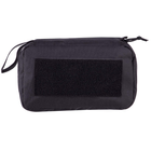Маленькая тактическая нейлоновая сумка барсетка военная охотничья кошелек SILVER KNIGHT для мелочей черная АН633 - изображение 6