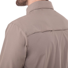 Мужская тактическая военная боевая рубашка с длинным рукавом для охоты Pro Tactical непромокаемая хаки АН7188 Размер L - изображение 4