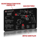Коврик TekMat Ultra 20 для чистки пистолетов Glock 42-43 2000000060958 - зображення 3