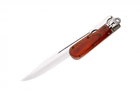 Складной нож кортик, нож финка (финский) в уникальном стильном дизайне, сталь 440C - изображение 6