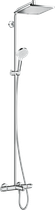 Душова система Crometta E Showerpipe 240 1jet для ванни з термостатом (27298000)