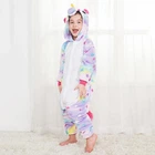 Дитяча піжама кігурумі Єдиноріг зірковий Різнокольоровий Kigurumi kcr0011 100 см