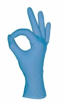 Перчатки нитриловые XL синие Mediok неопудренные 100 шт - изображение 3