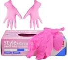 Перчатки нитриловые L розовые Ampri STYLE GRENADINE неопудренные 100 шт - изображение 2