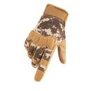 Перчатки тактические военные-армейские CAMO с защитой костяшек кулака дышащие, боевые L Песочный CM03698-1 - изображение 2