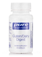Ферменты для переваривания глютена Pure Encapsulations (Gluten / Dairy Digest) 60 капсул - изображение 1